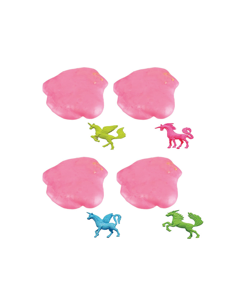 Lot de 12 pâtes slime + licorne 0