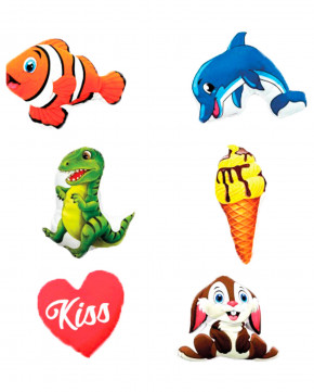 Lot de 12 peluches