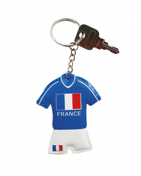 Lot de 12 porte-clés maillot de foot