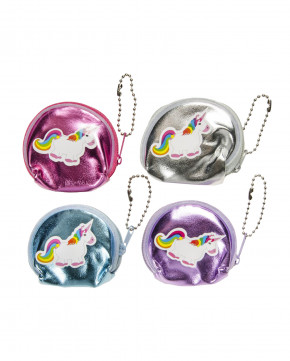 Lot de 12 porte-monnaie licorne