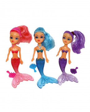 Lot de 12 poupées sirène