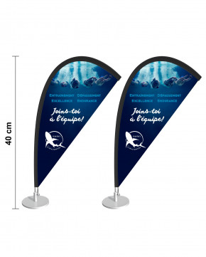 Lot de 2 Mini goutte FF40V 1
