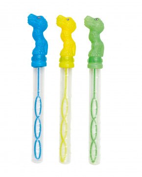 Lot de 24 bâtons bulles de savon dinos