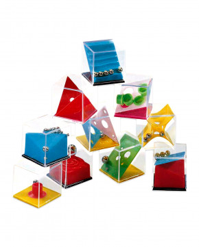 Lot de 24 cubes jeu de patience