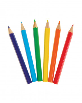 Lot de 24 sets de 6 crayons de couleurs 