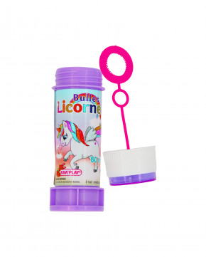Lot de 36 bulles de savon licorne 60 ml