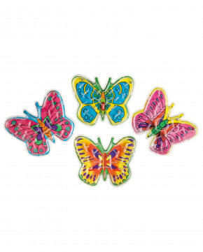 Lot de 36 jeux de patience papillon