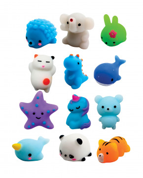 Lot de 48 animaux squishy