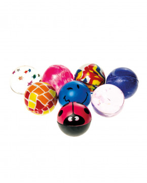 Lot de 48 balles rebondissantes