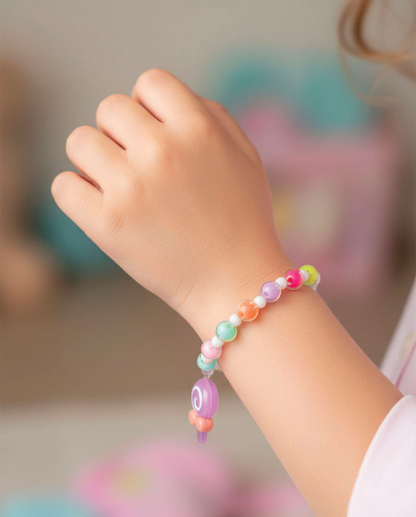 Lot de 48 bracelets perles avec sucette 1