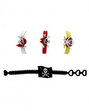 Lot de 48 bracelets pirate