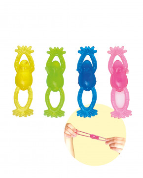 Lot de 48 grenouilles sticky catapultes