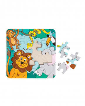 Lot de 50 puzzles 16 pièces animaux