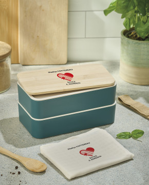 Lunch box impression multicolore