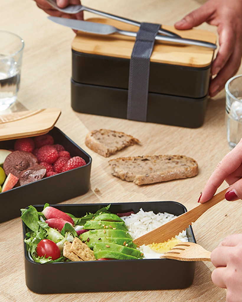 Lunch box impression multicolore 1
