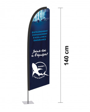 Drapeau Flamme WF140 0