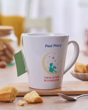 Mug conique impression multicolore 2
