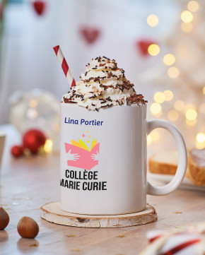 Mug droit imp multicolore nom/prénom 2