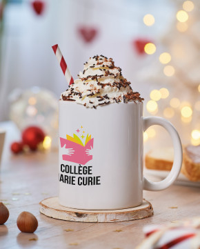 Mug droit impression multicolore