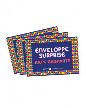 Pack de 500 enveloppes surprises 1