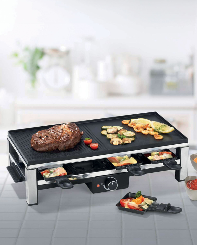 Plancha-raclette électrique