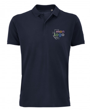 Polo coton broderie