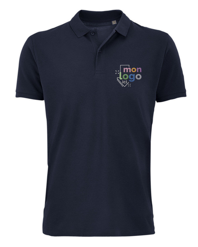 Polo coton broderie 1