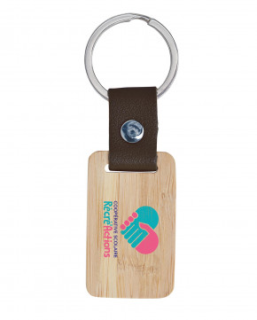 Porte-clé en bambou 1