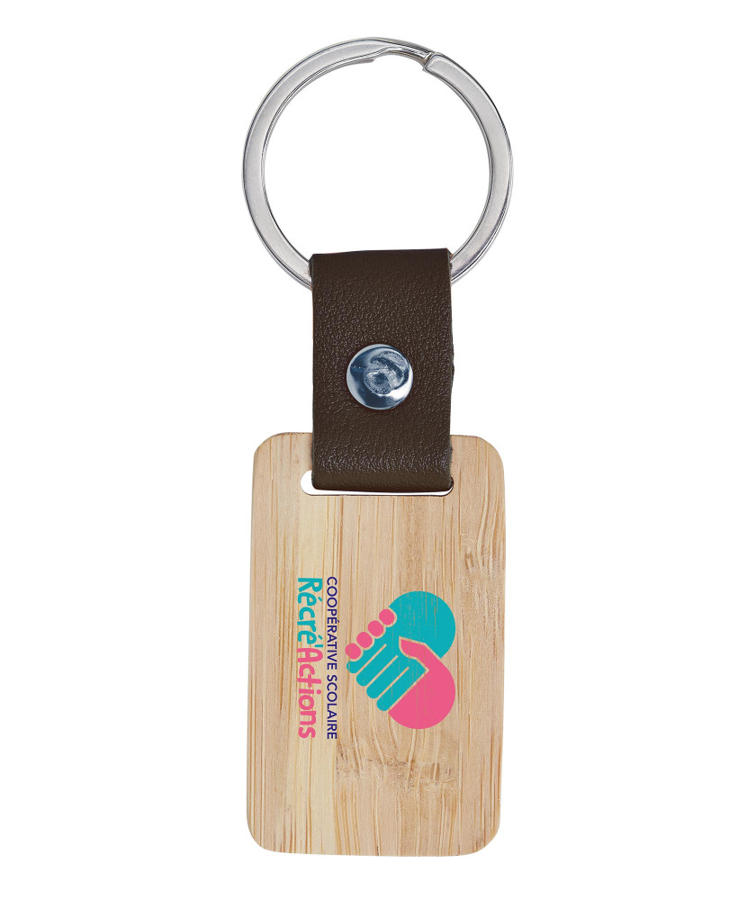Porte-clé en bambou 1