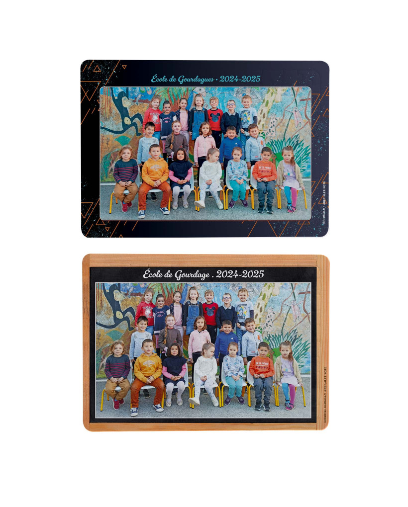 Puzzle impression multicolore 1