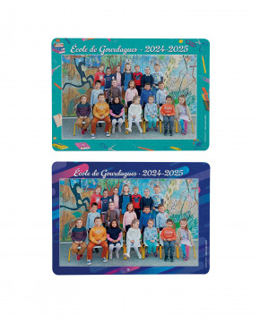 Puzzle impression multicolore 2