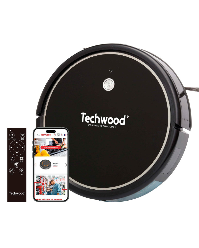 Robot aspirateur laveur Techwood