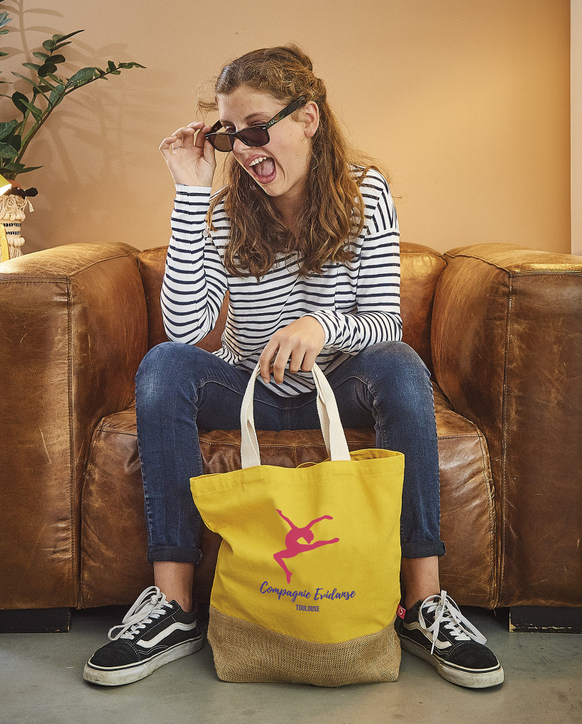 Sac Be cool impression multicolore 0