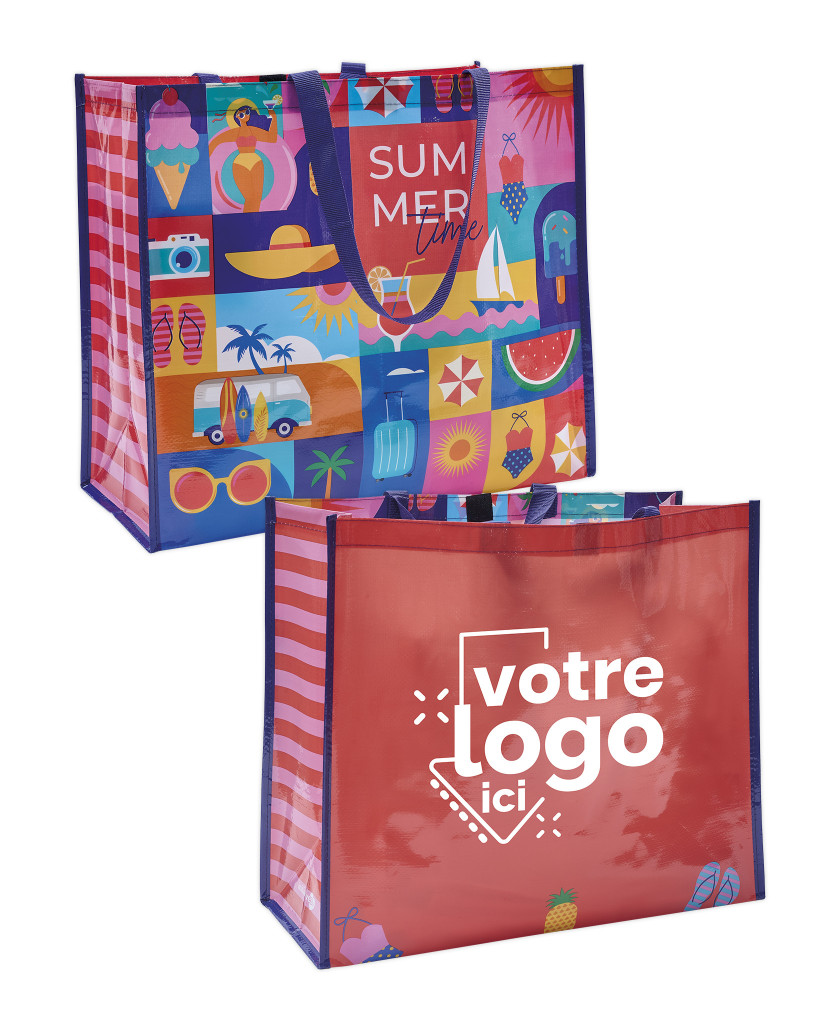 Sac cabas impression 1 couleur 2