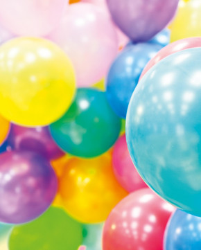 Sachet de 100 ballons à gonfler en latex