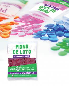 Sachet de 100 pions de marquage 1