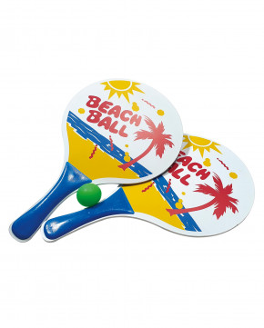 Set de 2 raquettes de beach ball