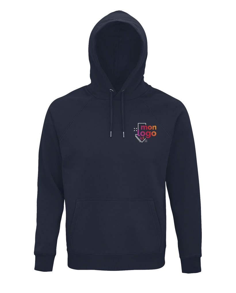 Sweat coton bio impression multicolore 3