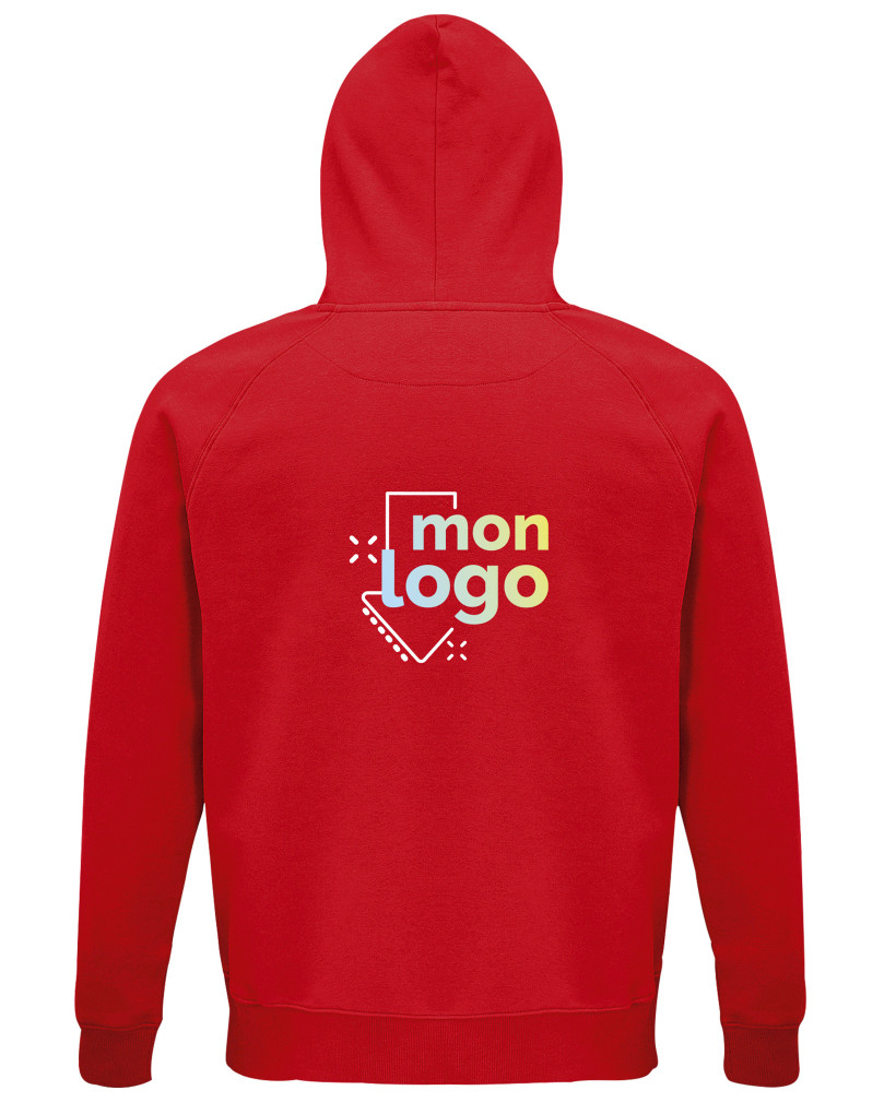 Sweat coton bio impression multicolore 2