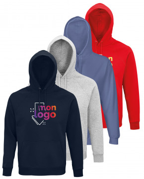 Sweat coton bio impression multicolore 5