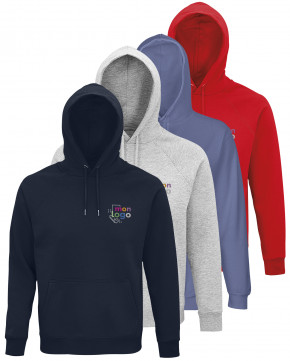 Sweat en coton bio broderie 3
