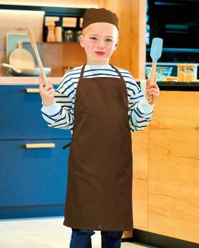 Tablier enfant et sa toque en coton