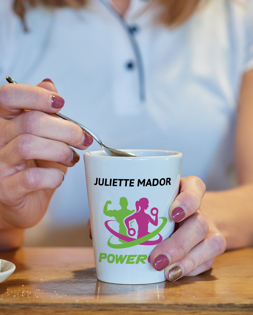 Tasse Logo + prénom/nom 1