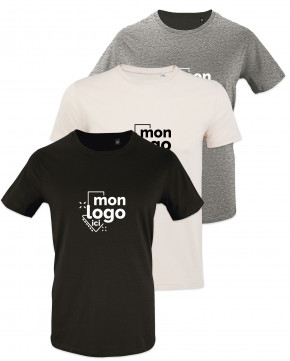 Tee-shirt Bio impression 1 couleur 3