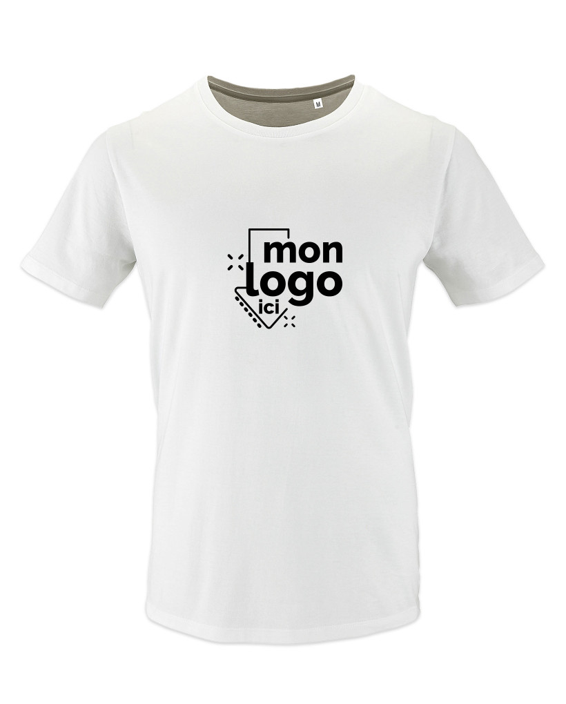 Tee-shirt Bio impression 1 couleur 1
