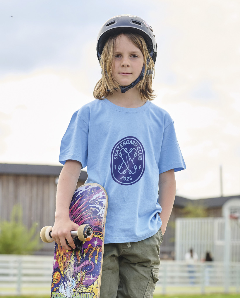 Tee-shirt couleurs en coton impression 1 couleur 0