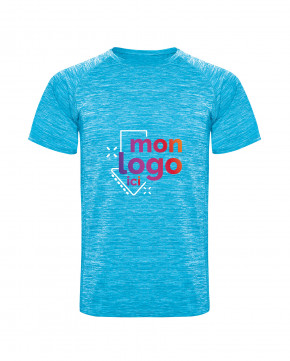 Tee shirt respirant chiné