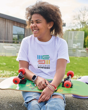 Tee-shirt transfert coton