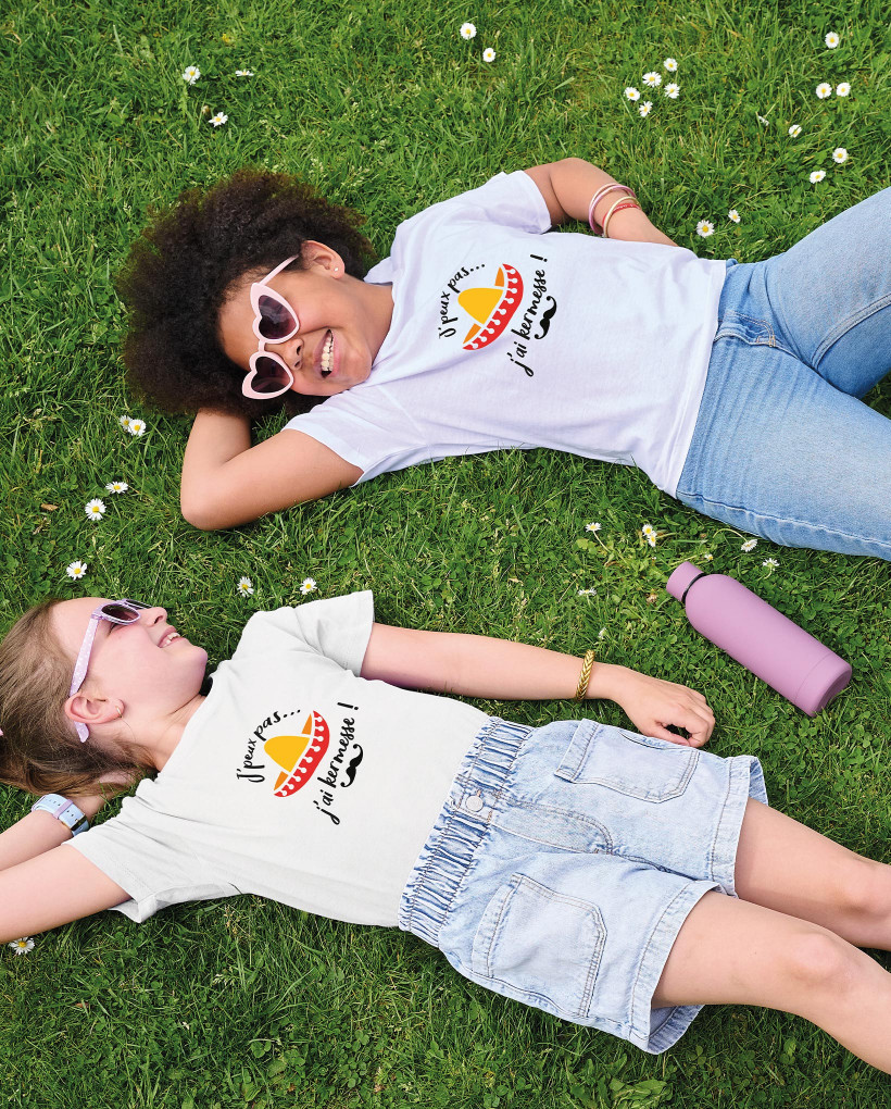 Tee-shirt transfert coton 0