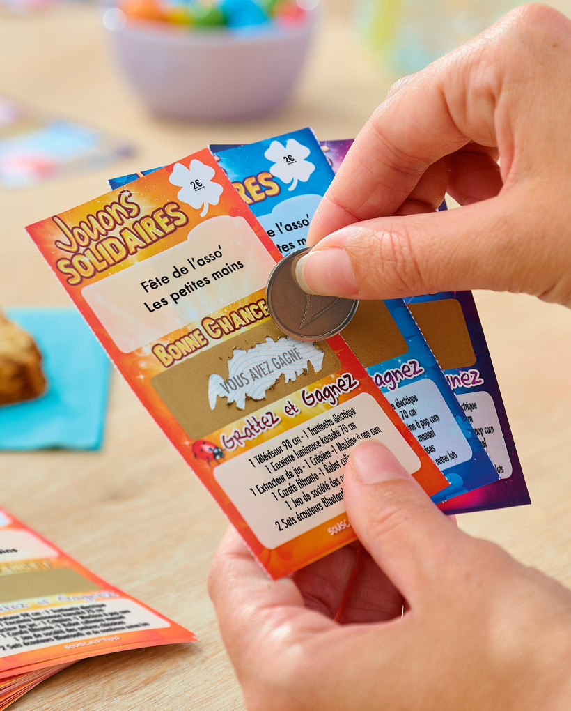 Tombola Classique 1000 tickets à gratter 3